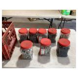 Various sizes and types of nails