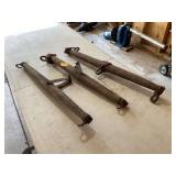 3 ANTIQUE YOKES - VINTAGE