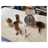 Antique kitchen items