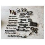 Various old vehicle logos
