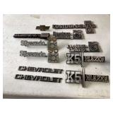 Vintage Chevy GM truck emblems