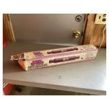 Vibrant purple glasspack muffler