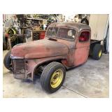 1949 International pickup rat rod project with parts