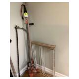 Gardening and woodworking tools and storage