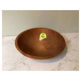 ANTIQUE WOODEN BOWL - VINTAGE
