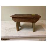 ANTIQUE 8-1 2” STOOL