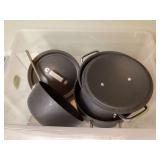 CALPHALON POTS - KITCHEN   UTENSILS