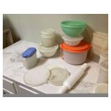 Assorted Tupperware box