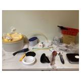 Assorted Tupperware box