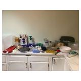 Bag with random household items