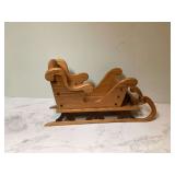 DECORATIVE WOOD SLEIGH