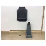 Rustic wooden shelves replica