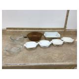 Various old bowls and dishes