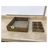 Old screen and register coin slot