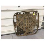 LARGE ANTIQUE TOBACCO BASKET - VINTAGE