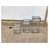 CANISTER SET - KITCHEN   UTENSILS