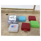Reusable containers for storing sandwiches