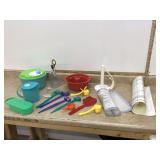 Tupperware kitchen tools spinner grater & more