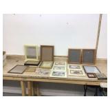 PICTURE FRAMES AND PICTURES