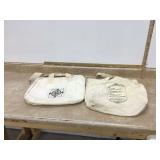 2 CANVAS BAGS