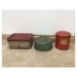 Antique kitchen containers