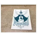 1991 Remus Wheatland Festival program