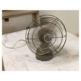 Old desk fan in working condition