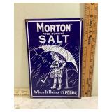 PORCELAIN SIGN â€œMORTON SALTâ€