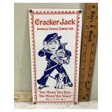 PORCELAIN SIGN â€œCRACKER JACKSâ€