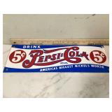 PORCELAIN SIGN â€œPEPSI-COLAâ€
