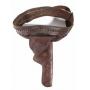 Early Montana Carved & Tooled Leather Holster Belt