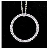 Sterling Silver Circle Of Life Pendant w