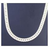 14kt Gold 18" - 4.4 mm Harringbone Necklace