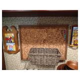 Cork Board & Basket