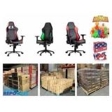 E-Commerce Bulk Inventory Liquidation (Gaming Chairs, Toys, Games & More) (An Orbitbid.com Auction)