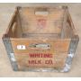 Whiting Milk company milk crate