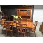 Heywood Wakefield Dining Table and Hutch