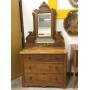 Vintage chest with mirror