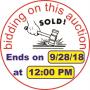 BIDDING ENDS