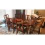 American Drew Dining Table w/ 6 Chairs