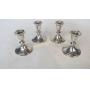 2 Pair Towle Sterling Candle Holders