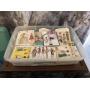 Plastic Container Full of Vintage Sewing Patterns