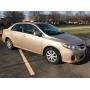 Online Only Auction of 2011 Toyota Corolla