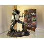 1992 DC COMICS LOBO STATUE W/ COMIC