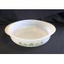 Glasbake 8" Cake Baking Pan - Green Daisy