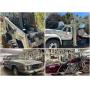 Landscape Equipment, Trucks, Mercedez Cars, &rsquo;78 Jaguar
Harley Davidsons, Tools, Skid Loaders, Mowers, Chippers, Crane Trucks
