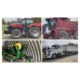Case IH & Other Tractors, Combine, Planting & Tillage, Hay Equipment, Trucks