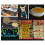 
	Former Al's Tavern Retirement Auction, Bar Equipment, Beer Signs, Pyrex, Modern D&eacute;cor, Kids Items

	&nbsp;
