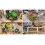 Quality Woodworking Shop Equipment
Power Tools, Hand Tools, Lumber
John Deere X350, Trailer
