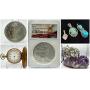 Jewelry, Coins, Gemstones, Gold &amp; Sterling Silver